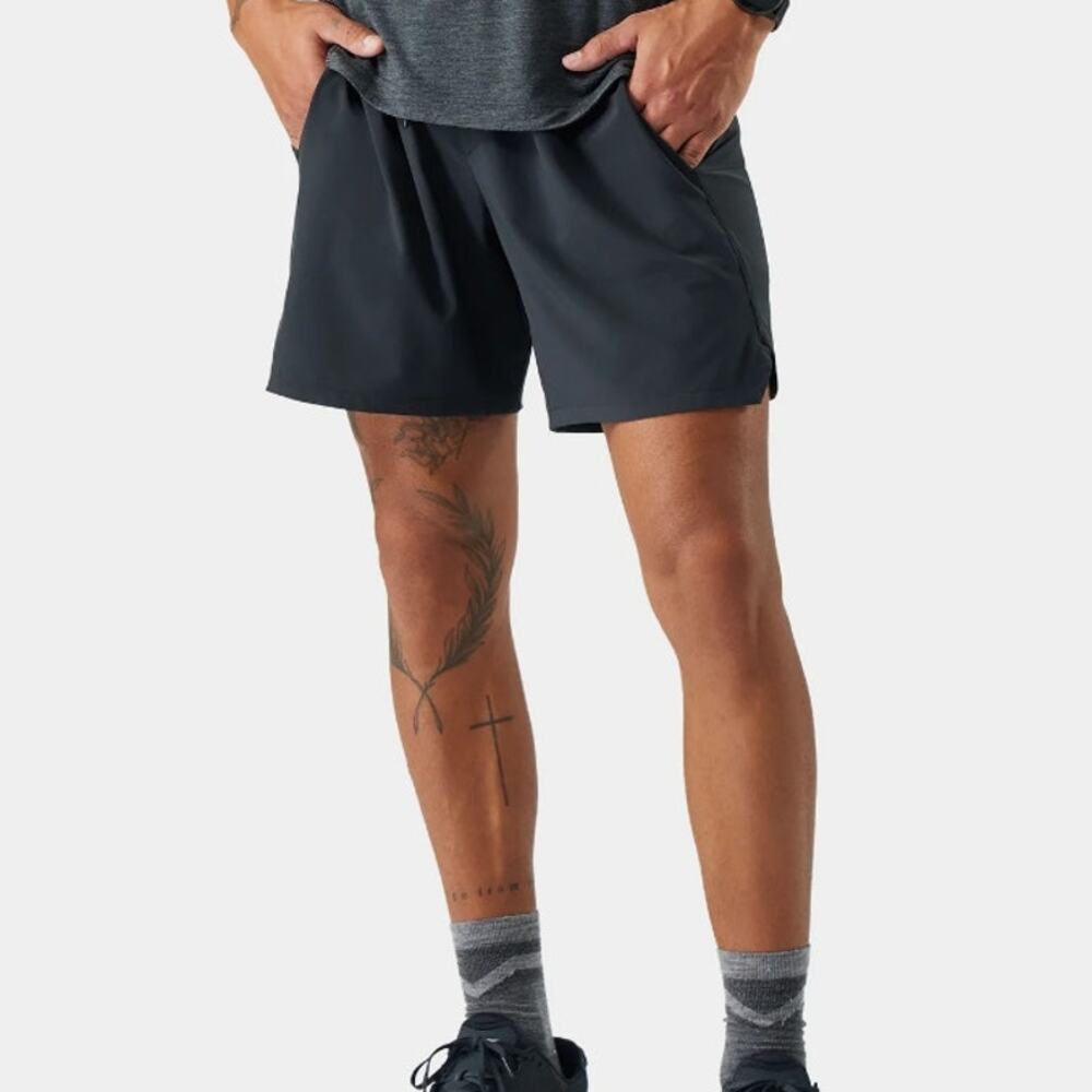 Smartwool Men's Black Active Lined 7" Shorts Size L